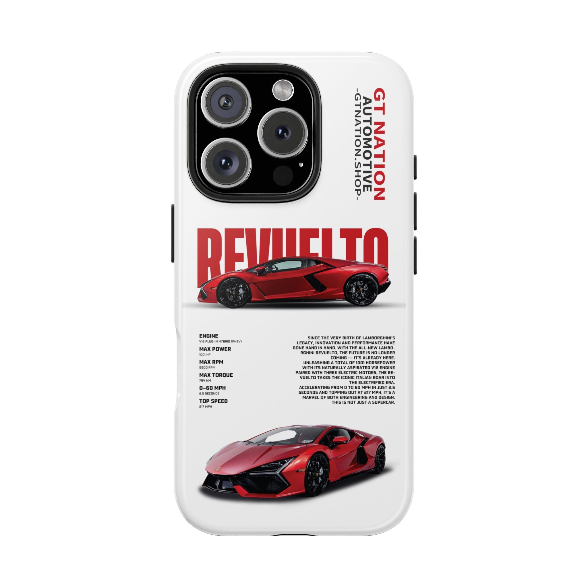 White "Revuelto" Case