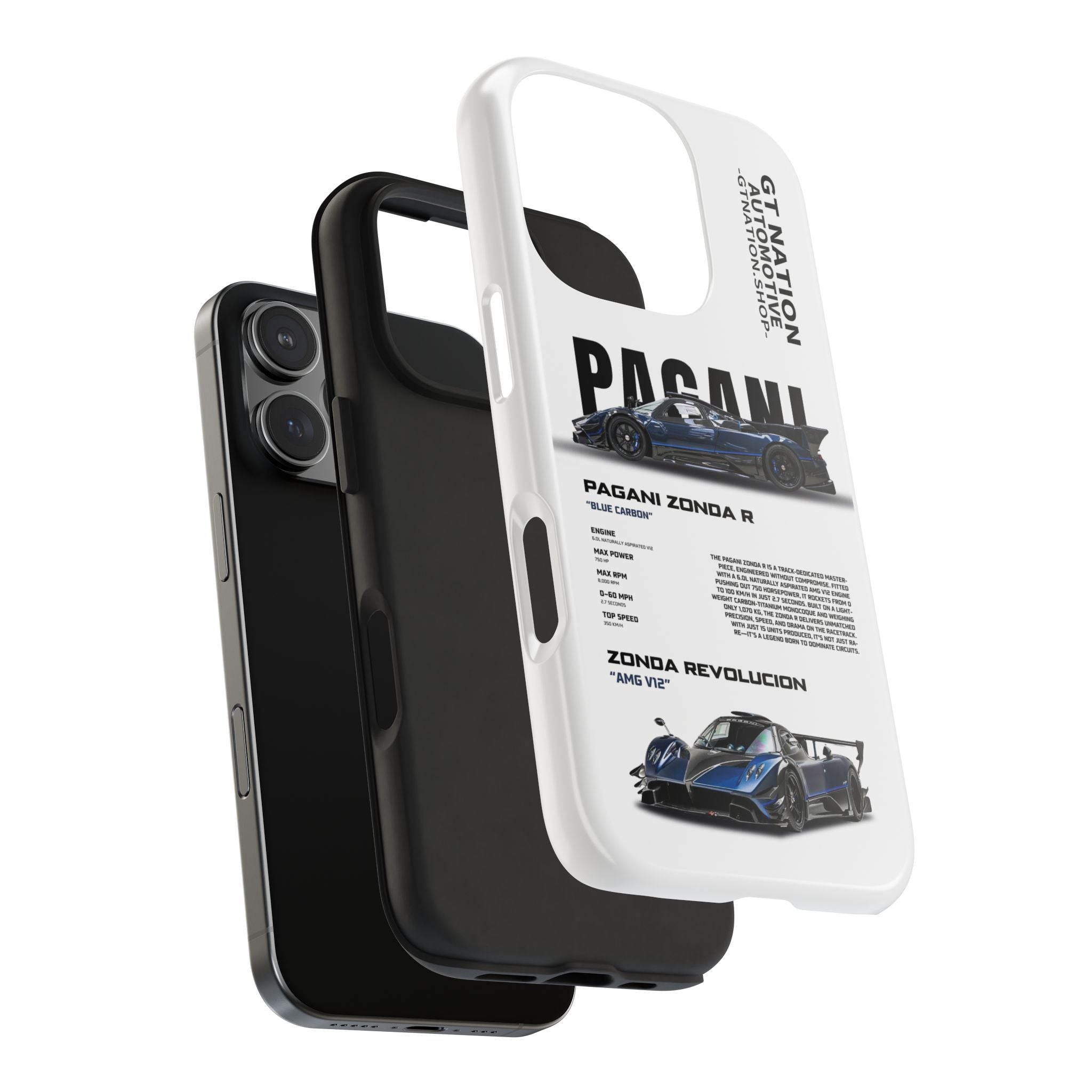 White "Zonda R" Case