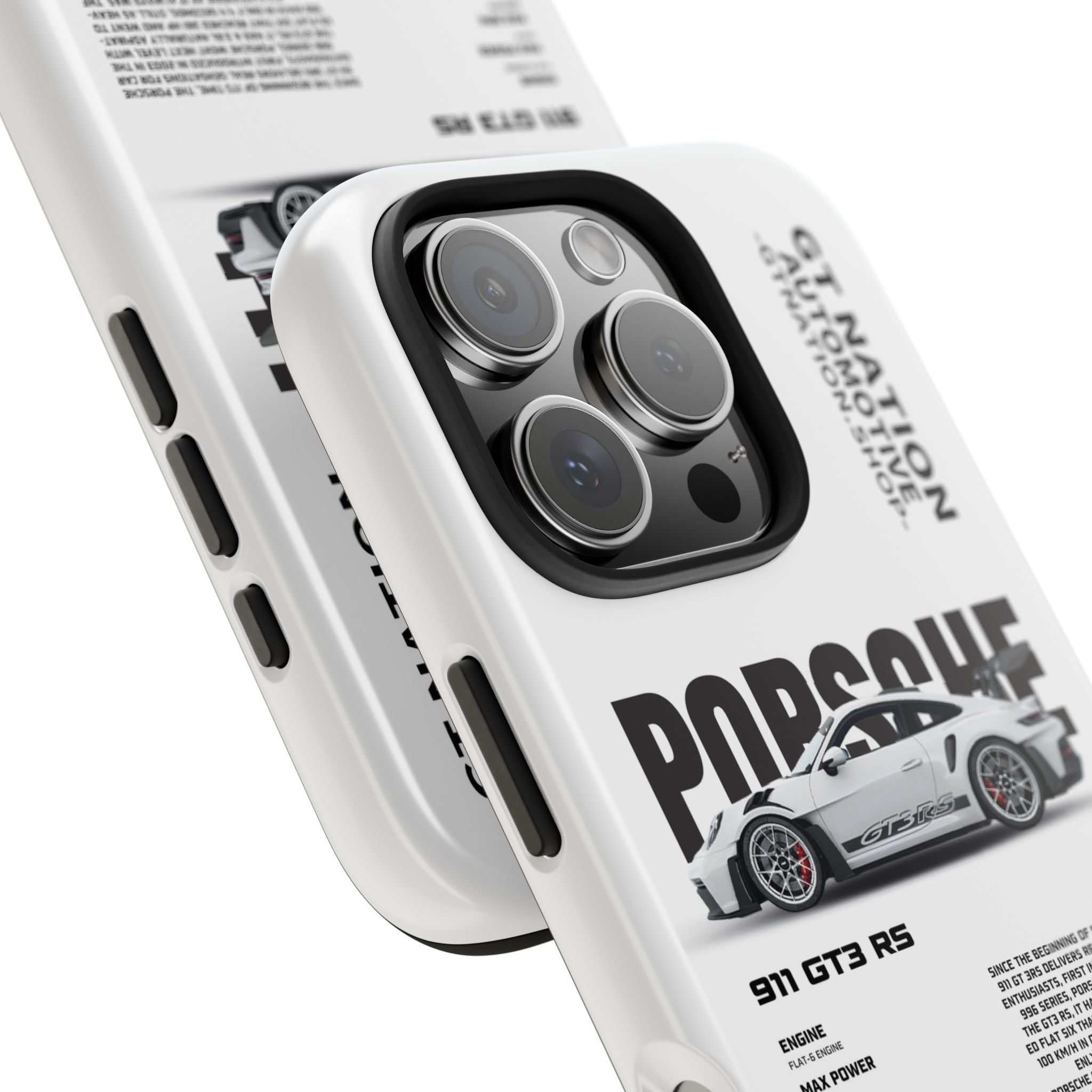 White "GT3 RS" Case