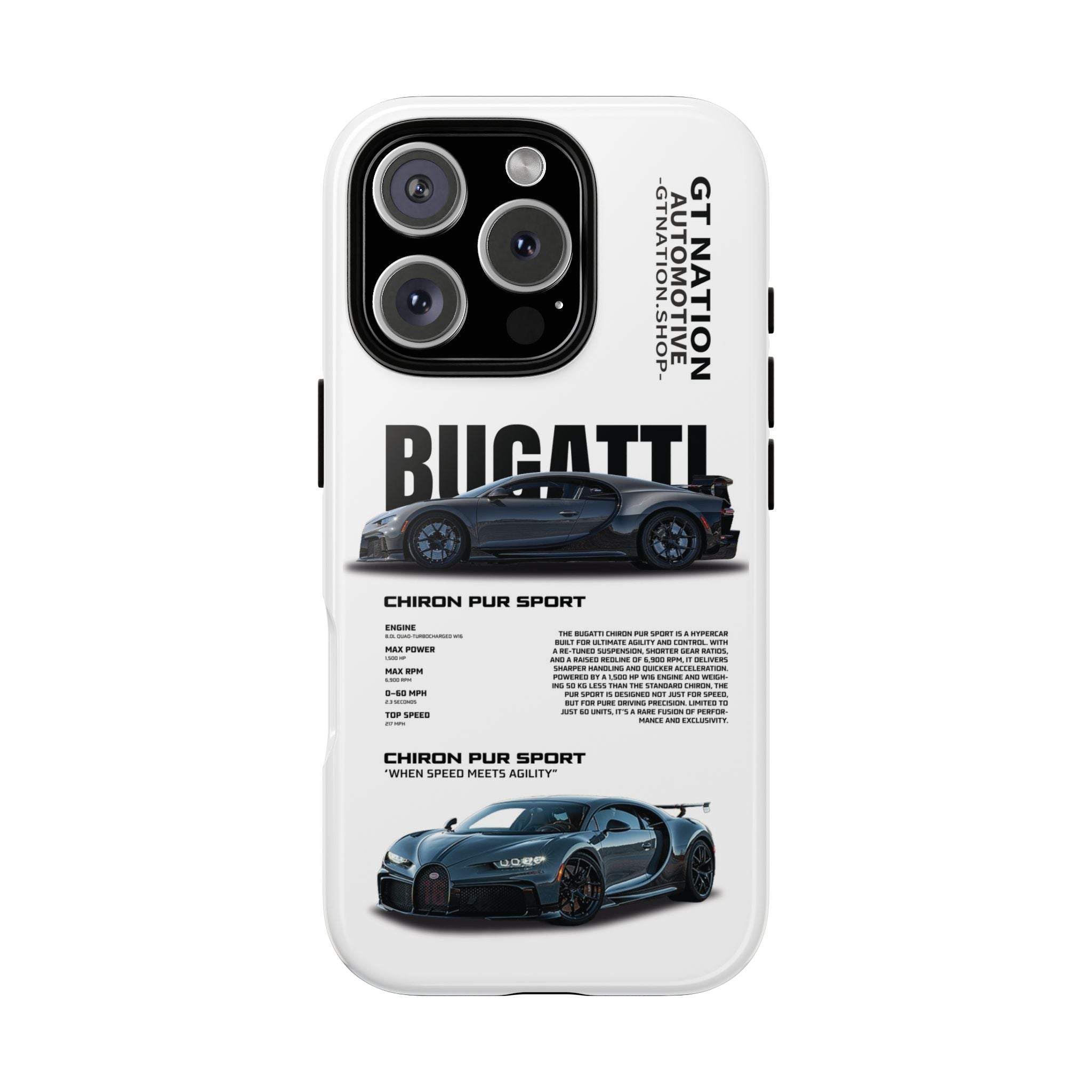 White "Pur Sport" Case