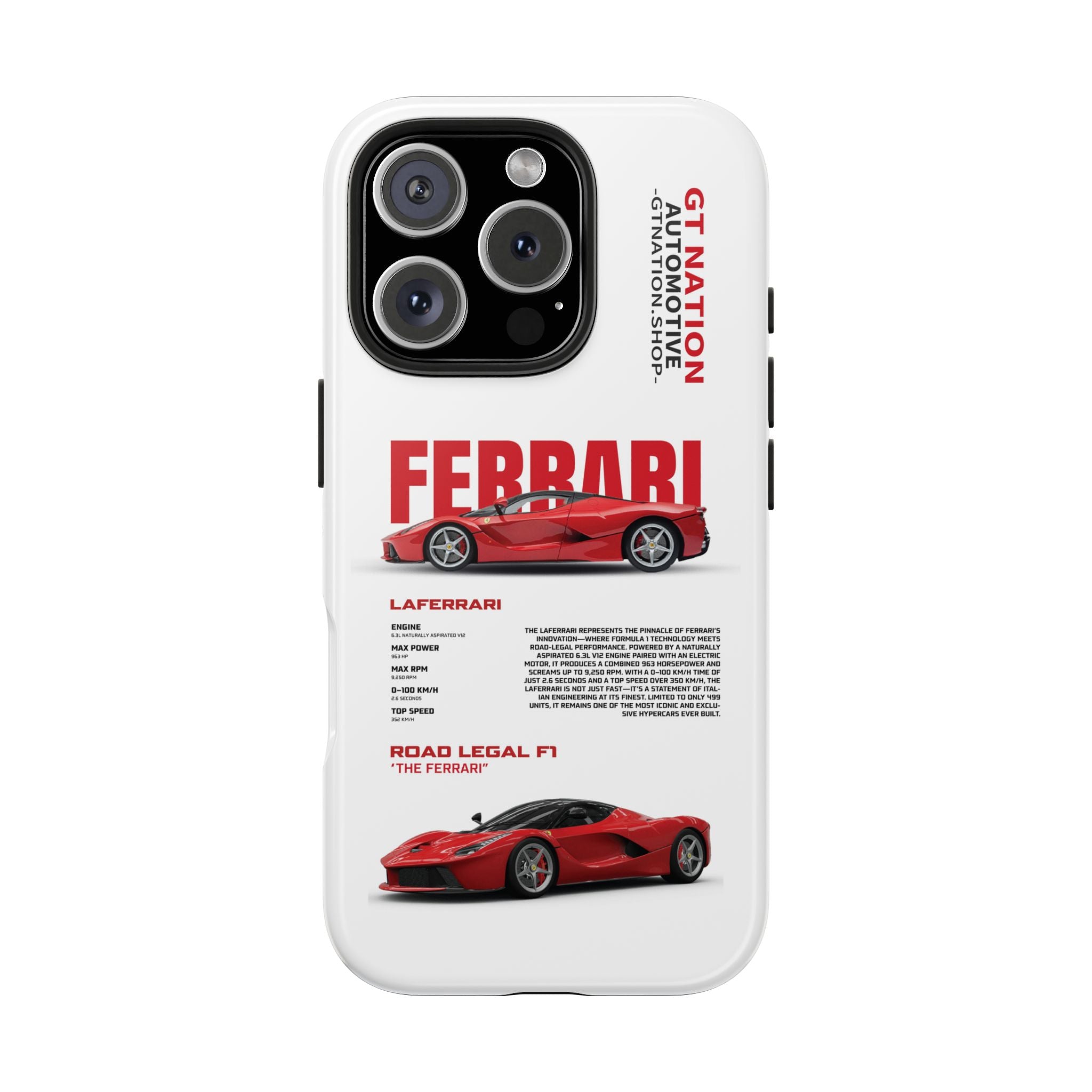 White "LaFerrari" Case