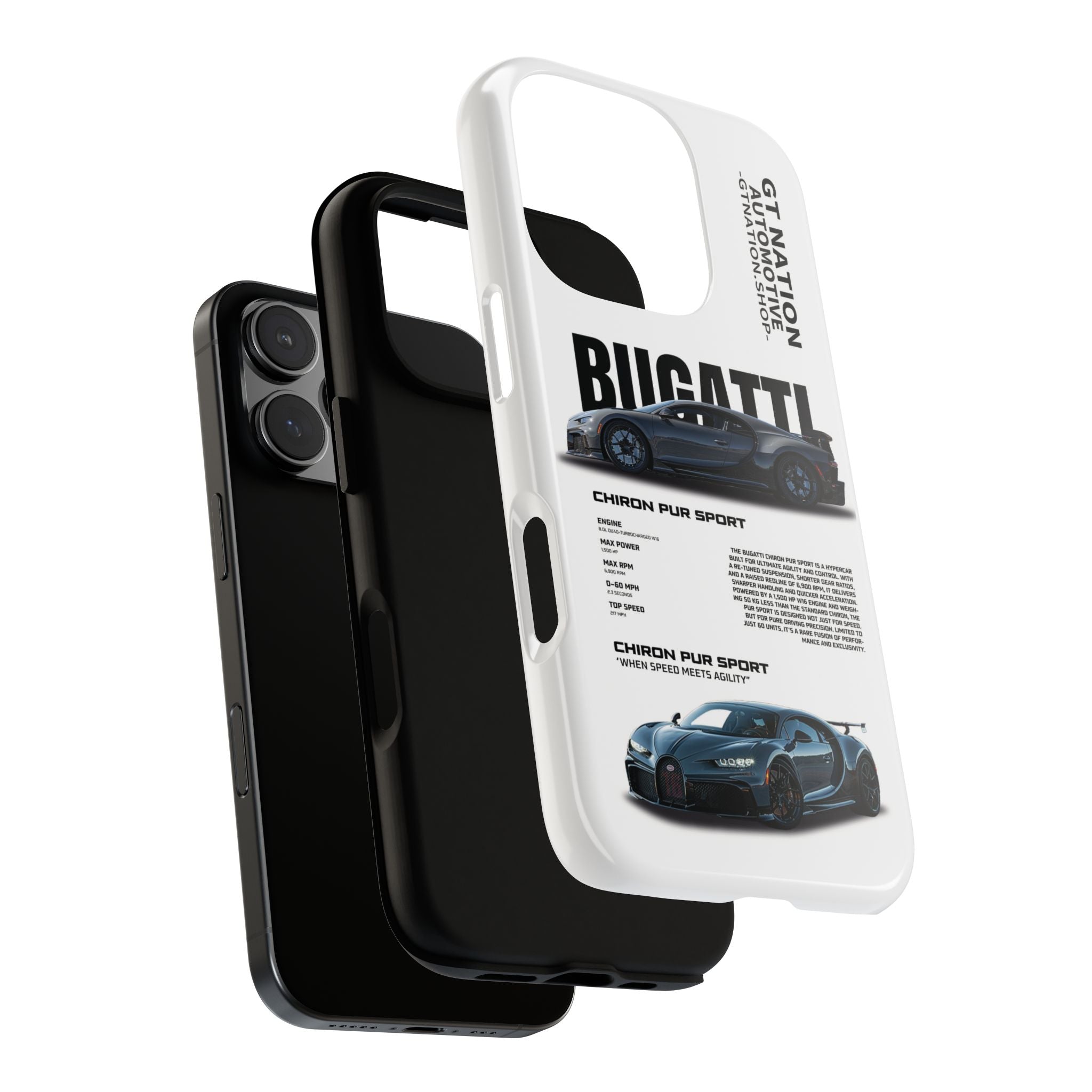 White "Pur Sport" Case