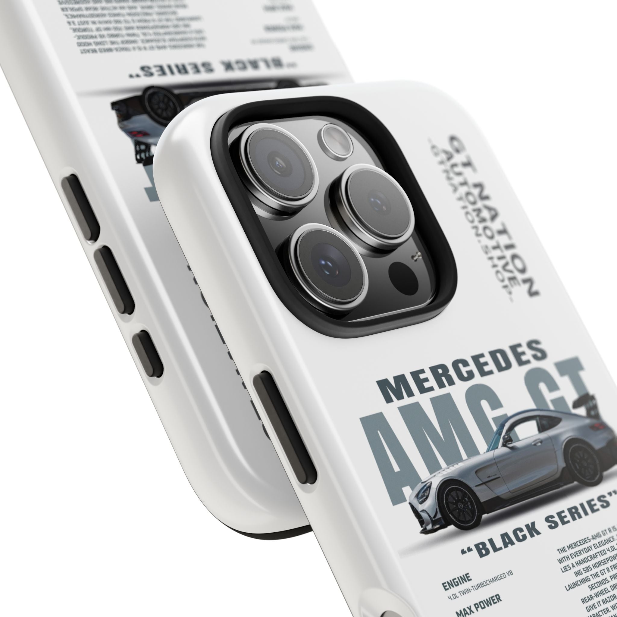 White "GT Black Series" Case
