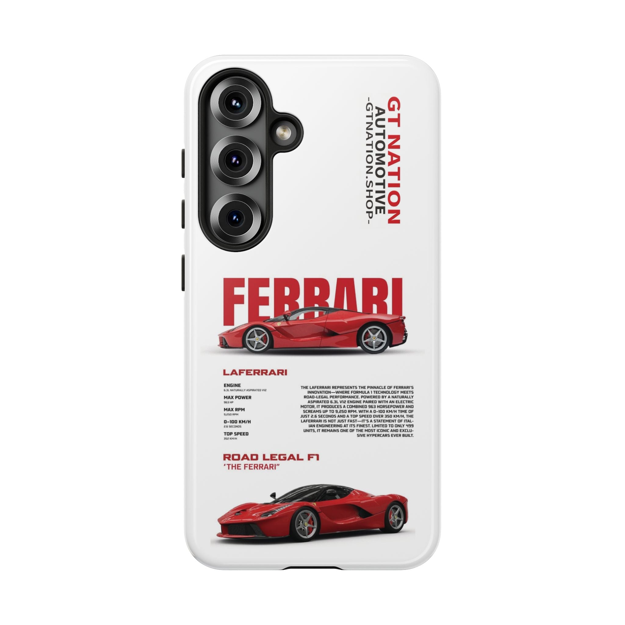 Snowy "LaFerrari" Case