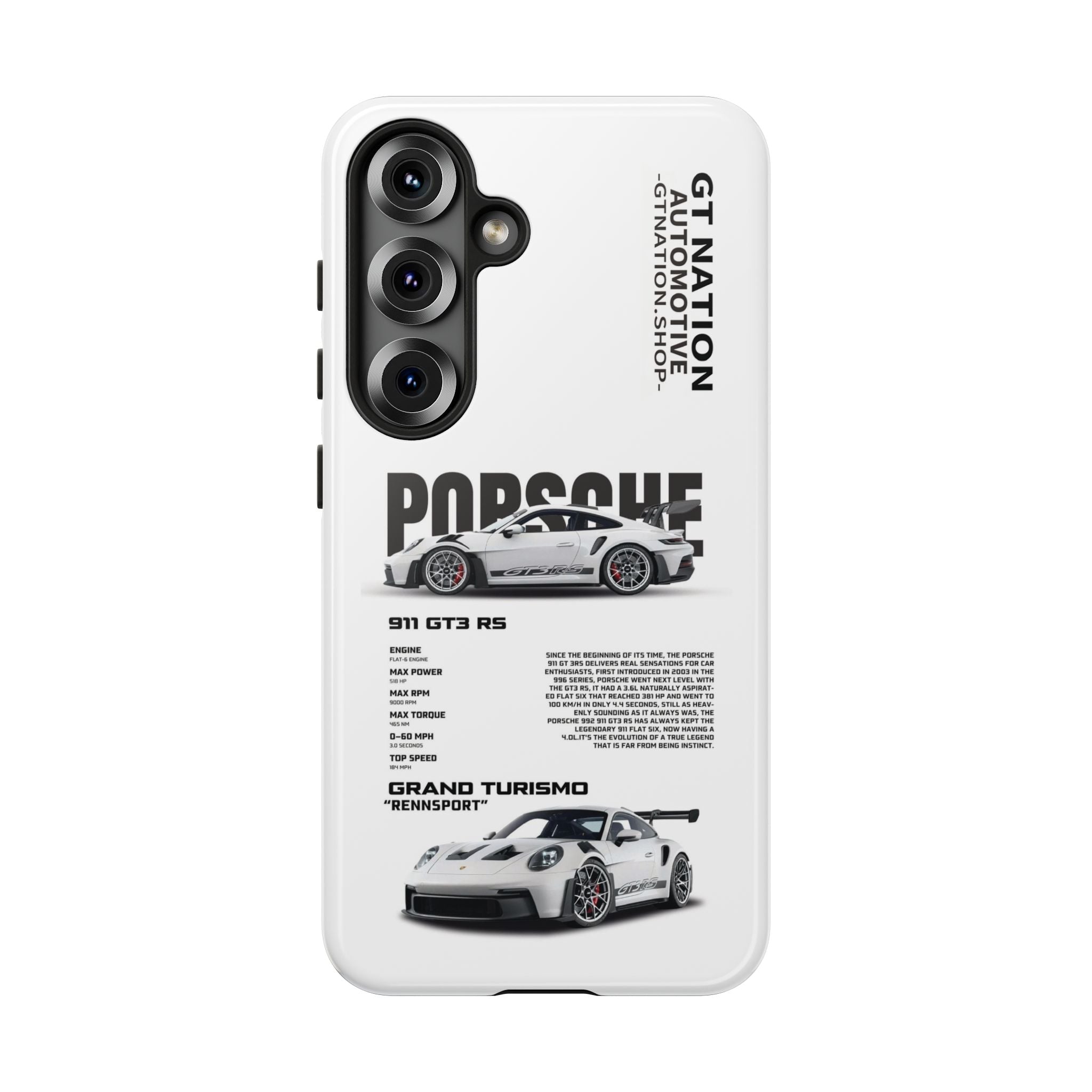 Snowy "GT3 RS" Case